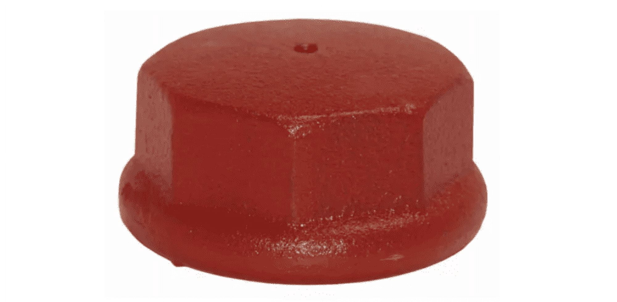 Wellpoint Cap Water Source DC125 Red-Colored Well Point Drive Cap, 1-1/4