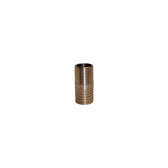 Water Source IC150NL Yellow Brass Insert Coupling, Barbed End, Lead Free, 1.5 In. - Quantity 1