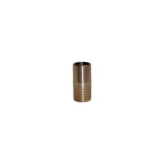 Water Source IC150NL Yellow Brass Insert Coupling, Barbed End, Lead Free, 1.5 In. - Quantity 1