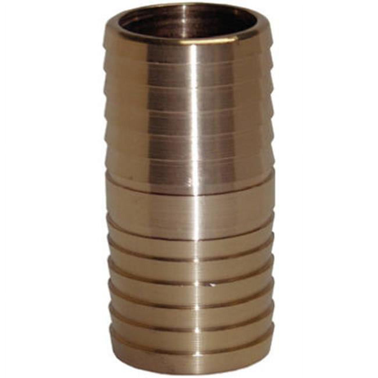 1-1/2 inch Yellow Brass Insert Coupling for PVC Pipes