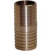 Water Source IC150NL Yellow Brass Insert Coupling, Barbed End, Lead Free, 1.5 In. - Quantity 1