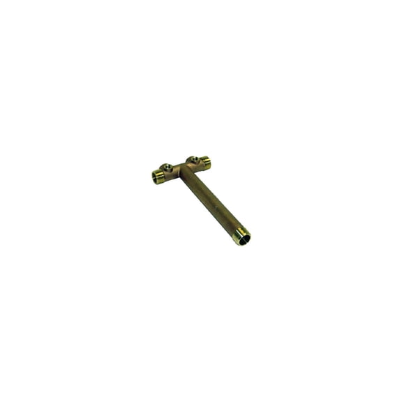 Water Source TC10NL Tank Tee, Brass, 10 x 1-In. - Quantity 1