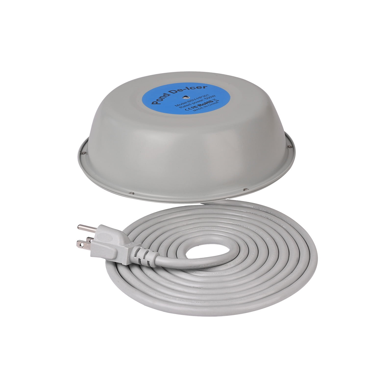 Water Spike Ice Melter Thermostatically Controlled Outdoor Birdbath Ice ...