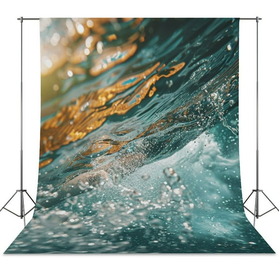 Water Splash Ripple Backdrops for Photography for Party Backdrop Wedding Backdrop Background Picture