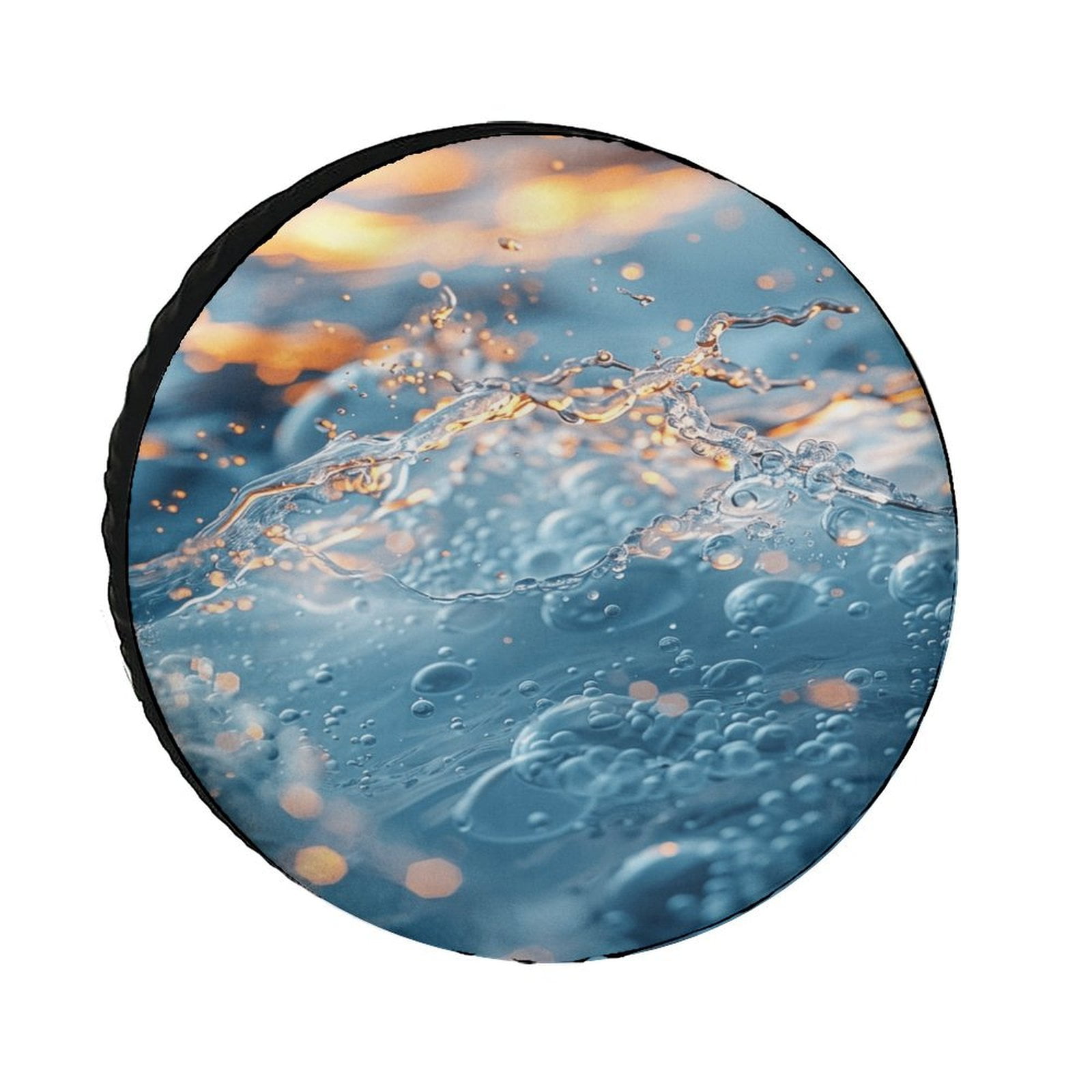 Water Splash Ripple Spare Tire Cover Tire Covers Protector Wheel Tire ...