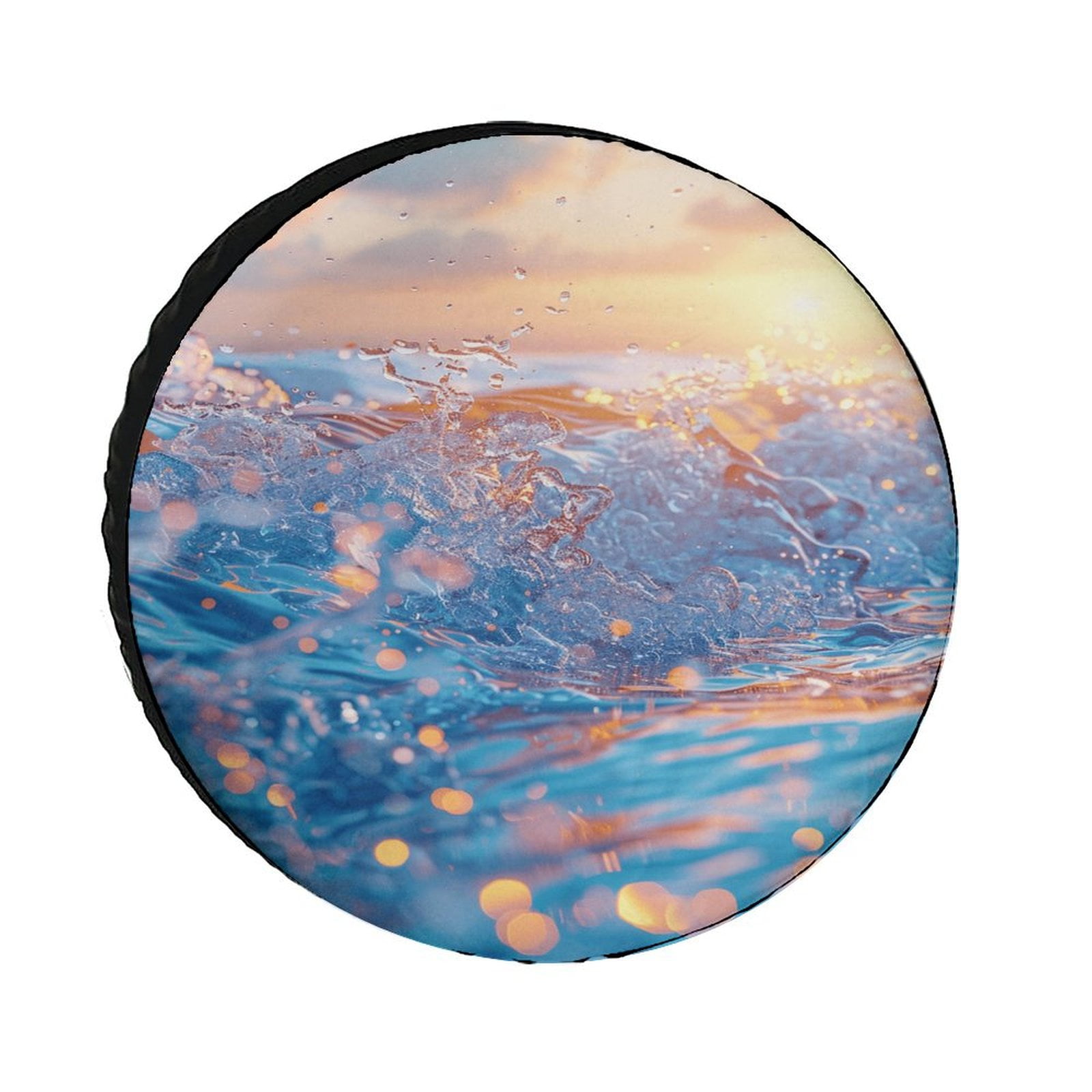 Water Splash Ripple Spare Tire Cover Tire Covers Protector Wheel Tire ...