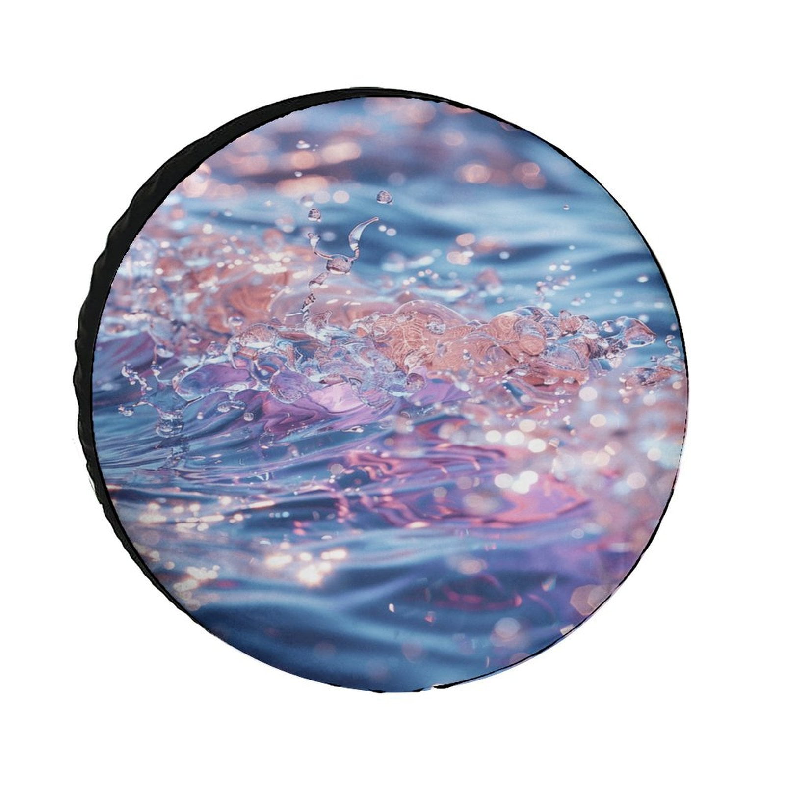 Water Splash Ripple Spare Tire Cover,Universal Wheel Tire Cover for ...