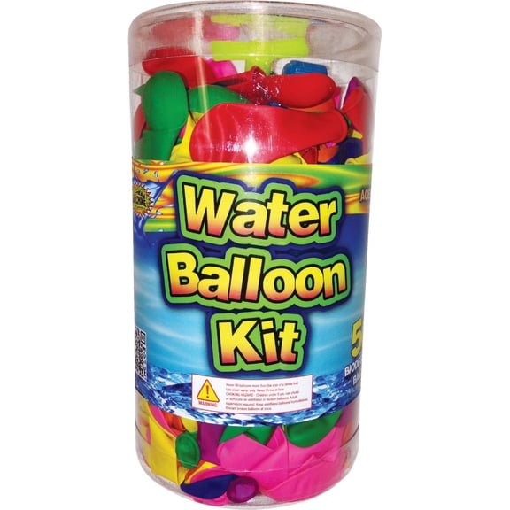 2PK 500 Piece Balloon Kit Comes With 500 Biodegradable Latex Balloons & A