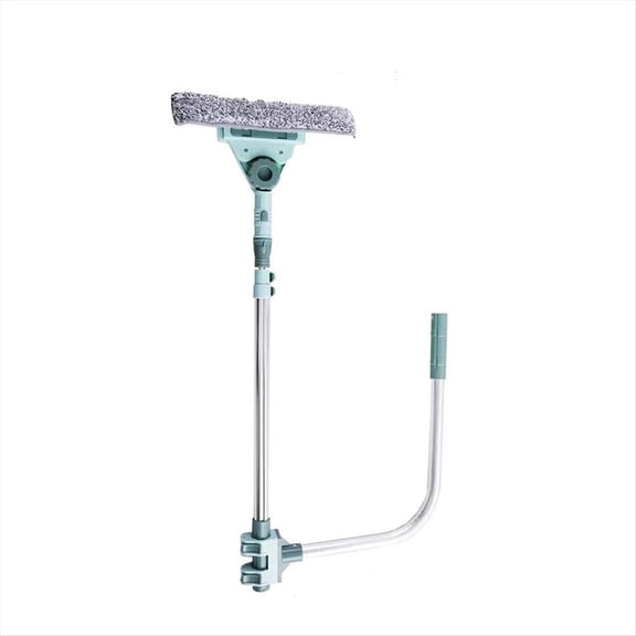 Water Sprays Window Mesh Screen Brush Window Cleaner Magic Broom Wiper Telescopic Long Handle Mop Squeegee Cleaning Tool