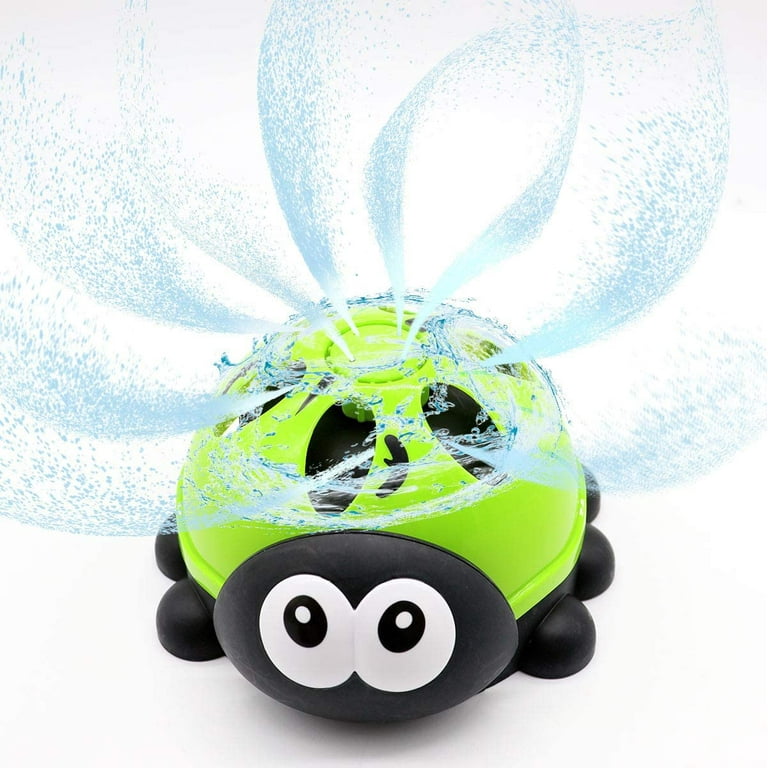 Water Sprinkler for Kid Happiwiz Backyard Spinning Ladybug Kids