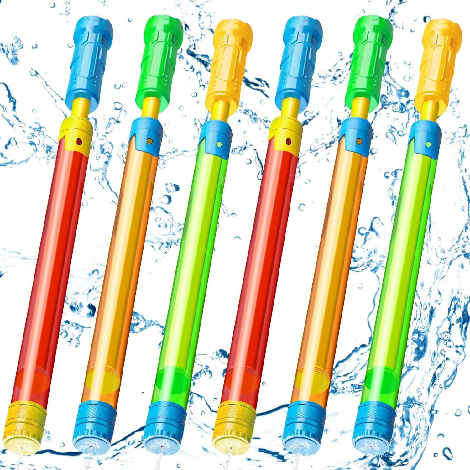 Water Squirters for Kids Water Guns Toys for Toddlers Durable Water Soaker Blaster Toys Water Squirter Shooter for Summer Outdoor Game Pool Beach Party