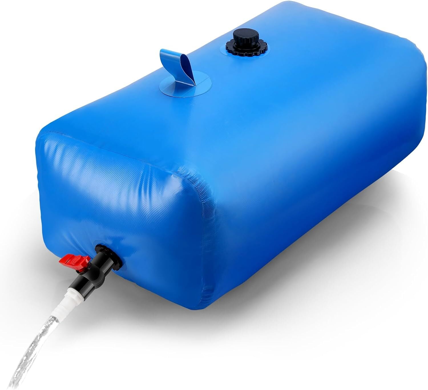 FIMEI 63 Gal Collapsible Water Bladder Tank 240L Water Storage Bladder, High-Density PVC, Blue