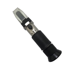 Water Sugar Content For Beekeepers Measuring Instrument With ATC Tool Temperature Honey Refractometer Fruit Brix 58-90% Handheld ,Easy to Use