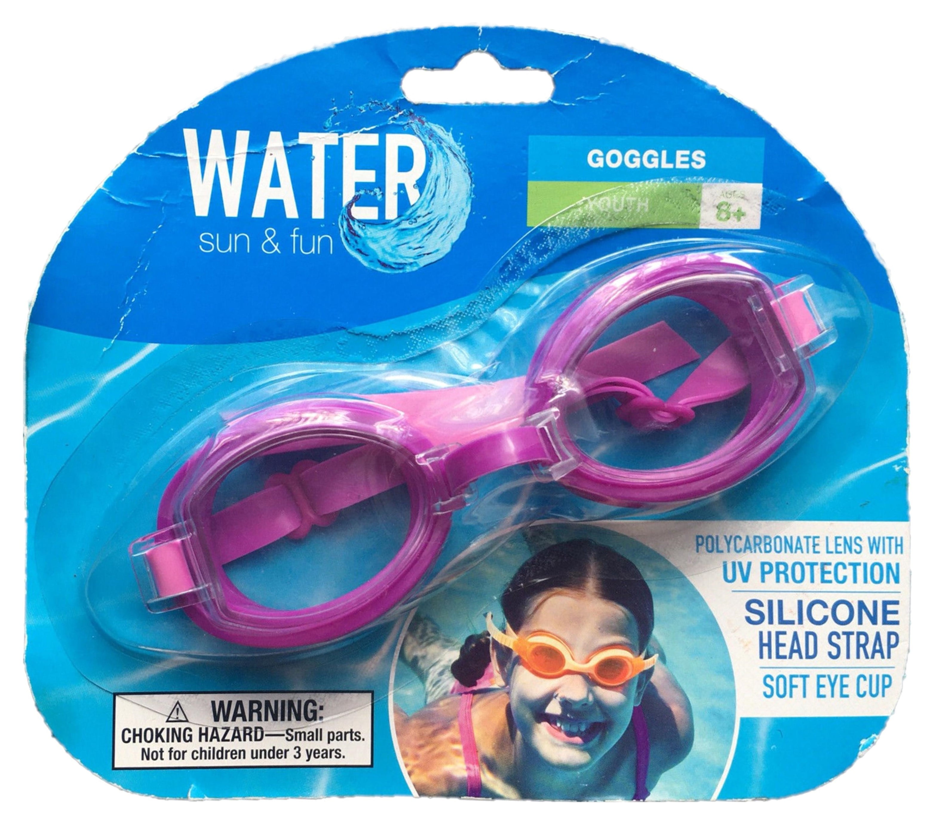 Water Sun and Fun Youth Swim Goggles