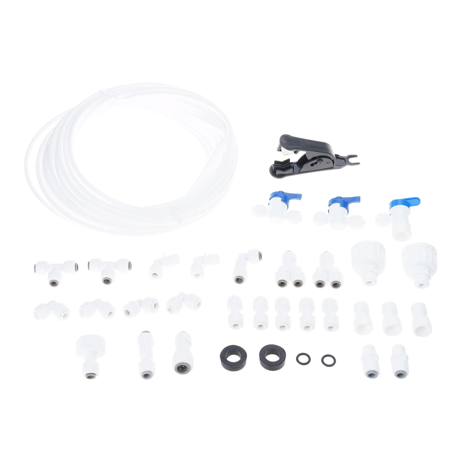 Water Supplies Kit 10m Set with Connectors Reliable 10m Fridges Water Connectiones Set Suitable for Household Appliances