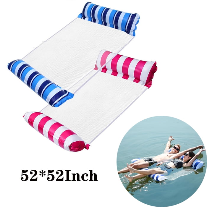 Water Swimming Pool Float Hammock,Pool Float Lounger,52*52Inch Double
