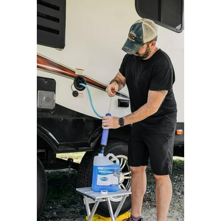 Water System Cleaner and Deodorizer for RV and Marine - 1 Gallon