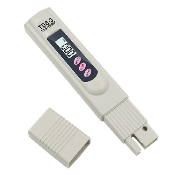 Water TDS Meter Tester Drinking Water Monitor Filter Rapid Test Aquarium Hydroponics Pools ,Compact & Portable
