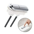 Water Tank Button Toilet Water Tank Flush Button Plastic Oval Double