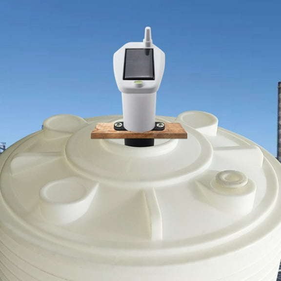 Water Tank Digital Water Level Gauge Solar Charging Water Level Monitor