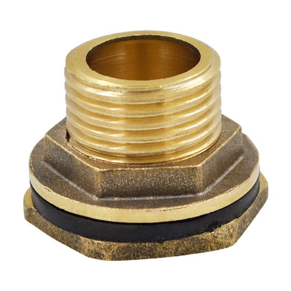 Water Tap Connector Brass Tanks Connector Threaded Adapter For Water Container Rain Barrels Easy Mounting Hardware