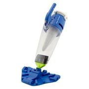 Water Techs Pool Blaster Speed Vac Turbo لاسلكي قابل للشحن محمول ، حمام سباحة ومكنسة كهربائية مع قطب حمام مقطعي