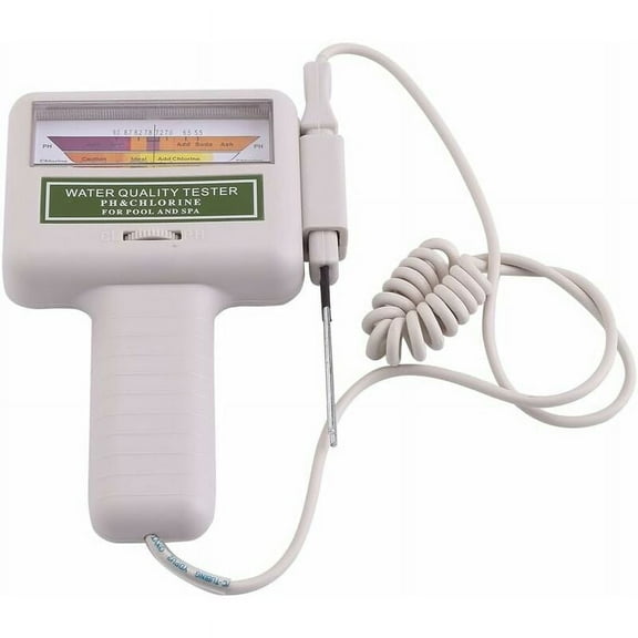 Water Test Meter with LCD Digital Display, Easy to Operate Portable Swimming Pool Tester, Suitable for Wide Applications, No Chemicals Needed