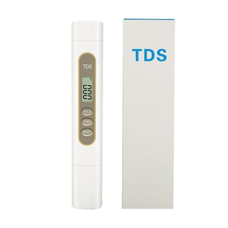 Water Tester for Drinking Water, Digital Water Hardness Testers with High Sensitivity, Portable PPM Meter with Temperature Display