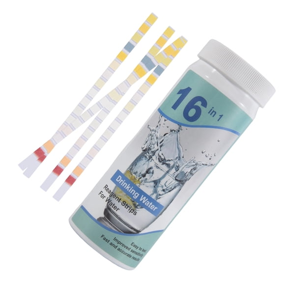 Water Testing Strips for Drinking Water- EPA Level Home Use, Water Test Strips with Lead, Mercury, Iron, PH, Hardness