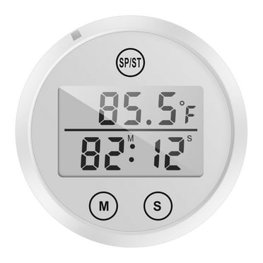 Water Thermometer 2 in 1 Water Temperature Thermometer with Digital Display Waterproof Ice Bath Thermometer Easy to Use Water Thermometer for Ice Bath