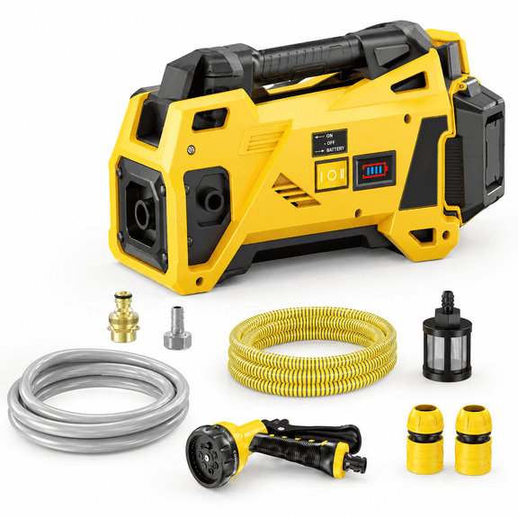 Water Transfer Pump 9.6gpmpatible With 20v (tool Only) Cordless Pond Pumps Portable Self-priming For Rv Tank Pool Draining Garden