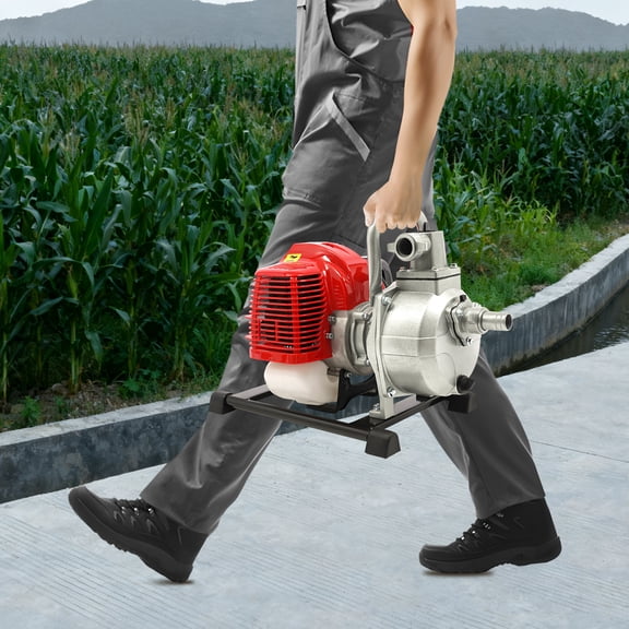 Water Transfer Pump, Portable Water Pump, 2-Stroke 43cc Water Pump