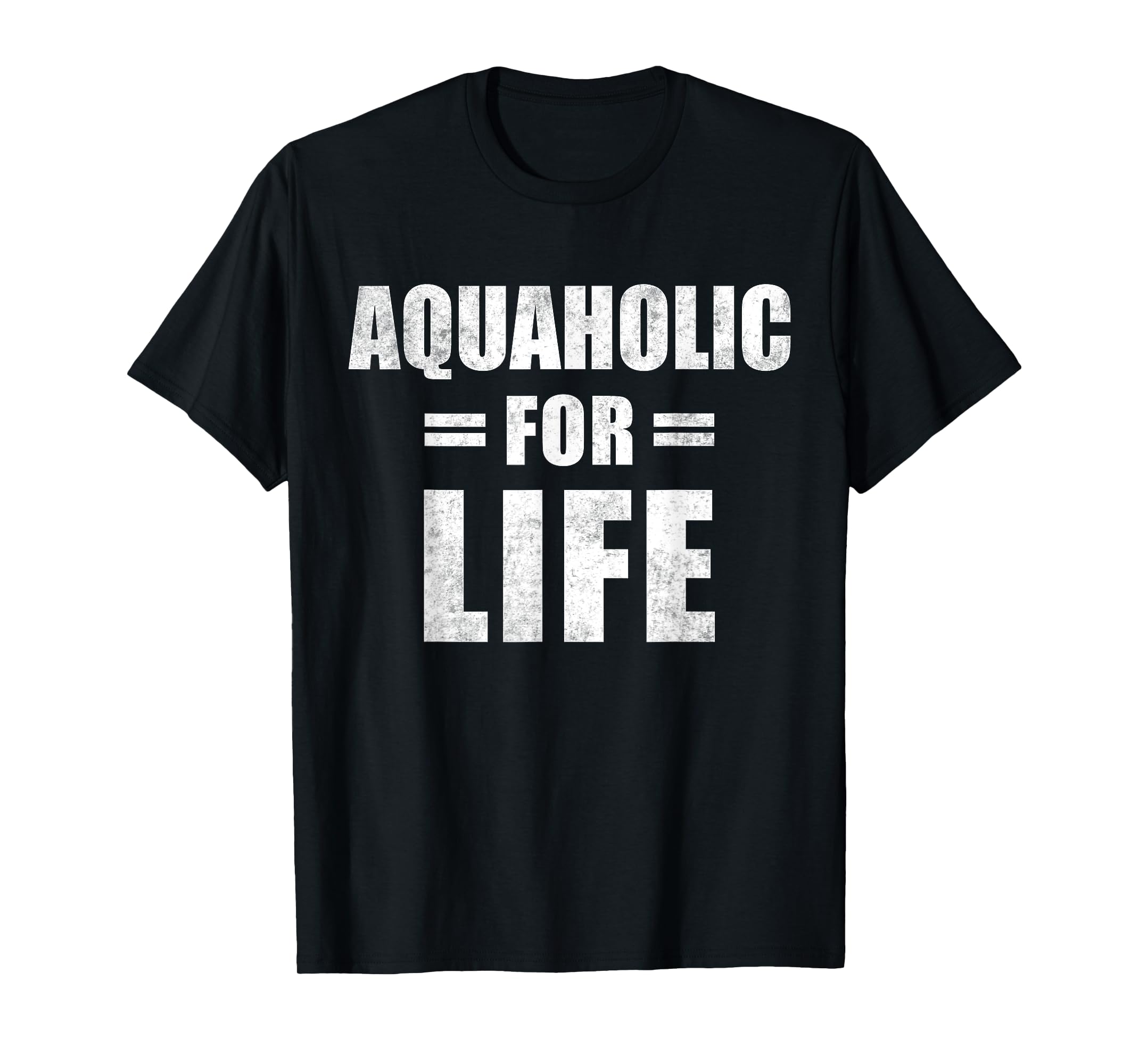 Water Treatment Plant Operator Aquaholic Wastewater Saying TShirt