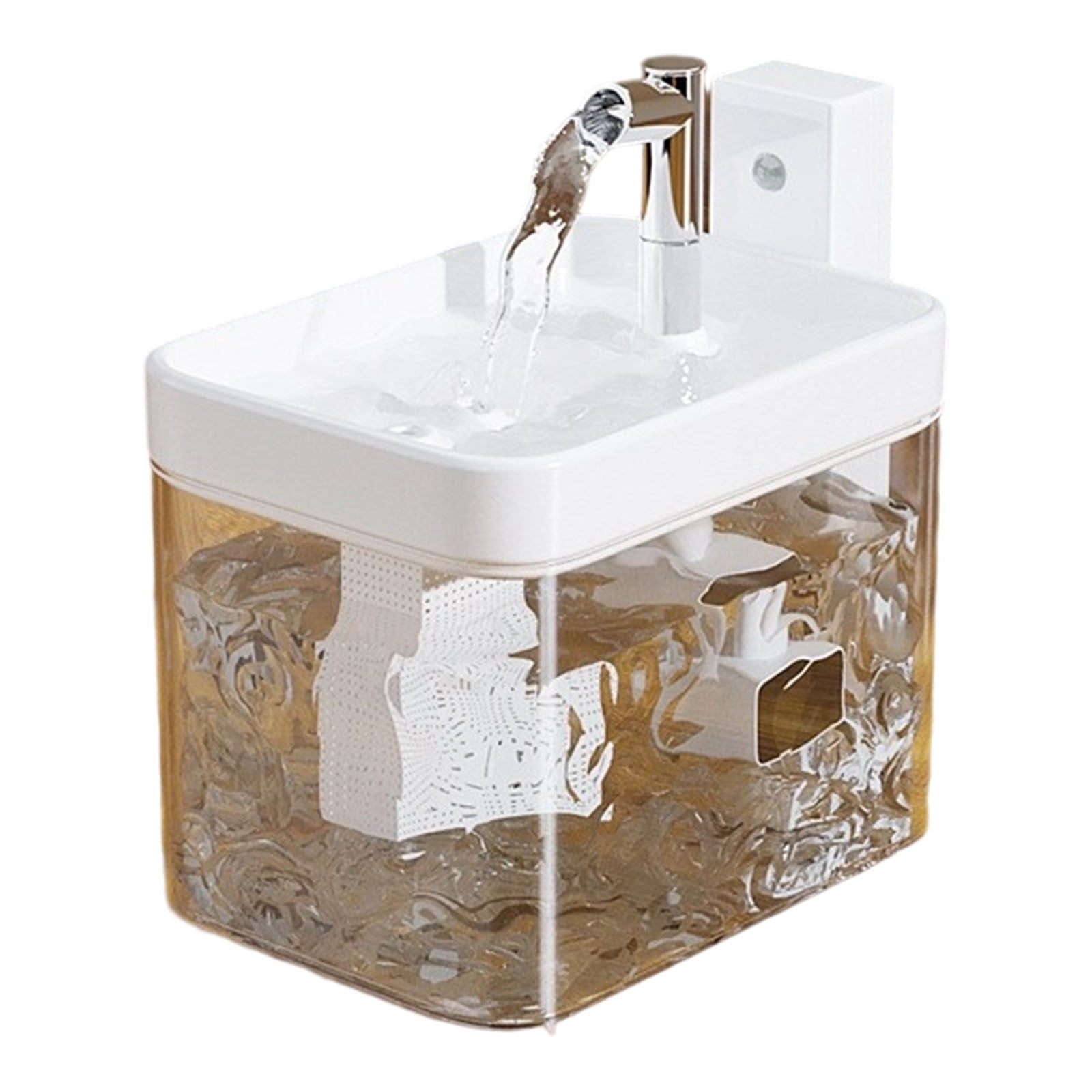 2025 Advanced Triple Filtration Automatic Pet Water Dispenser 15L Large Capacity Quiet Operation with LED Indicator for Cats and Dogs