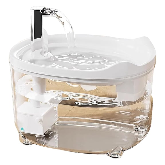 Water Triple Pet Water Dispenser for Cats and Dogs with LED Indicator Quiet 5072OZ/15L Automatic Hydration System for Indoor Use