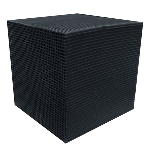 Water Trough Purifier Cube Eco-Aquarium Filter, Aquarium Cube Filter 4x4x2 inch, Activated Carbon Ultra Strong Filtration and Absorption for Fish Tank Ponds Water Tank Water Purification (1Pc)