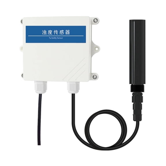 Water Turbidity Sensors Industrial Sludge Concentration Meters Sewage Suspended Solids Turbidity Meters Liquid Analyzers ,Easy to Use - 0-1000NTU 0-10V P_1