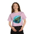 thumbnail image 1 of Water Turtle 1, Champion Women's Heritage Cropped T-Shirt, 1 of 3