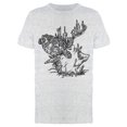 thumbnail image 1 of Water Turtle Tropical Sea T-Shirt Men -Image by Shutterstock, Male Small, 1 of 2