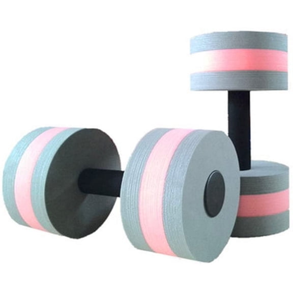 Water Weights Dumbbells Sports Aquatic Exercise Dumbbells Aqua Fitness Barbells Exercise Hand Bars-Set of 2
