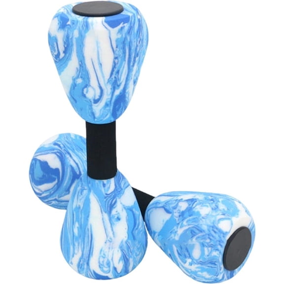 Water Weights For Pool Exercise, 2pcs Water Aerobics Dumbbell Water Fitness Barbells Workout Swimming Training Supplies