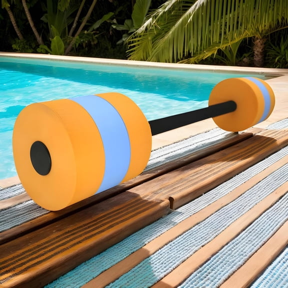 Water Weights for Pool Exercise Swimming Aquatic Dumbbells Water Weights Equipment Lightweight Aqua Swimming Training Barbells for Postpartum Recovery Yoga very well