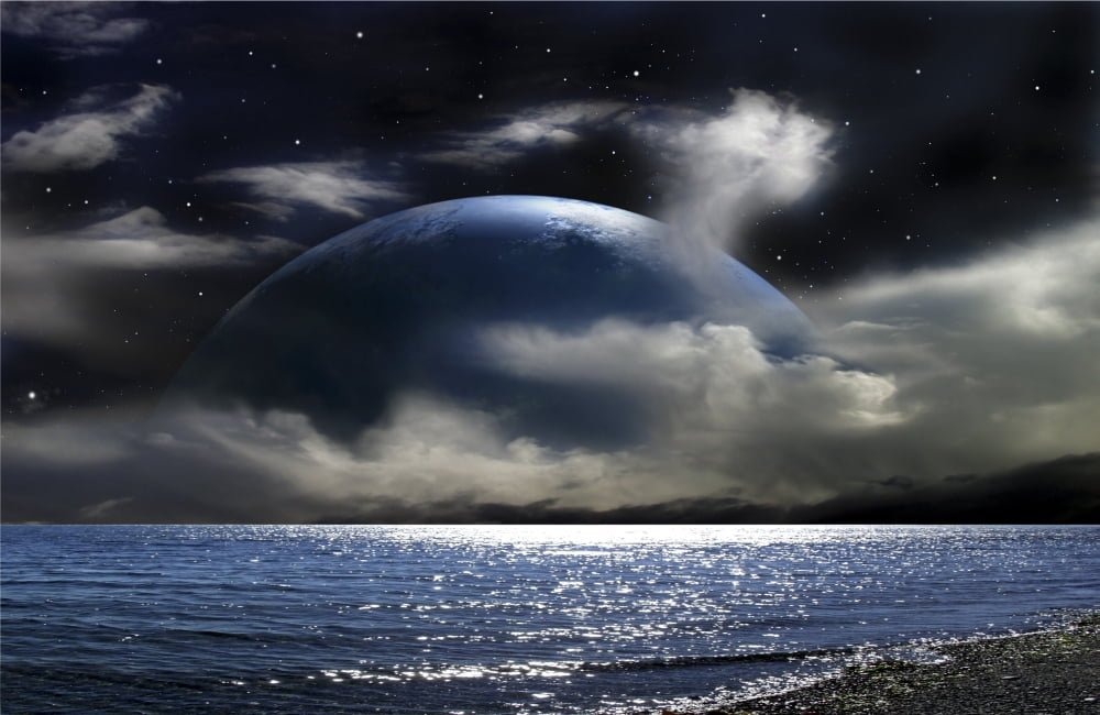 Water World Canvas Art - Frank HettickStocktrek Images (18 x 12)