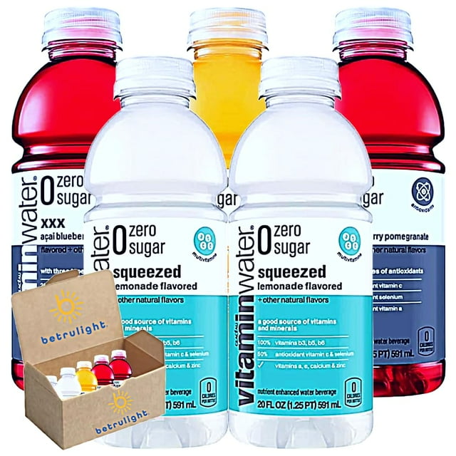 Water Zero Sugar Nutrient Enhanced Flavored Drinking Water Assortment