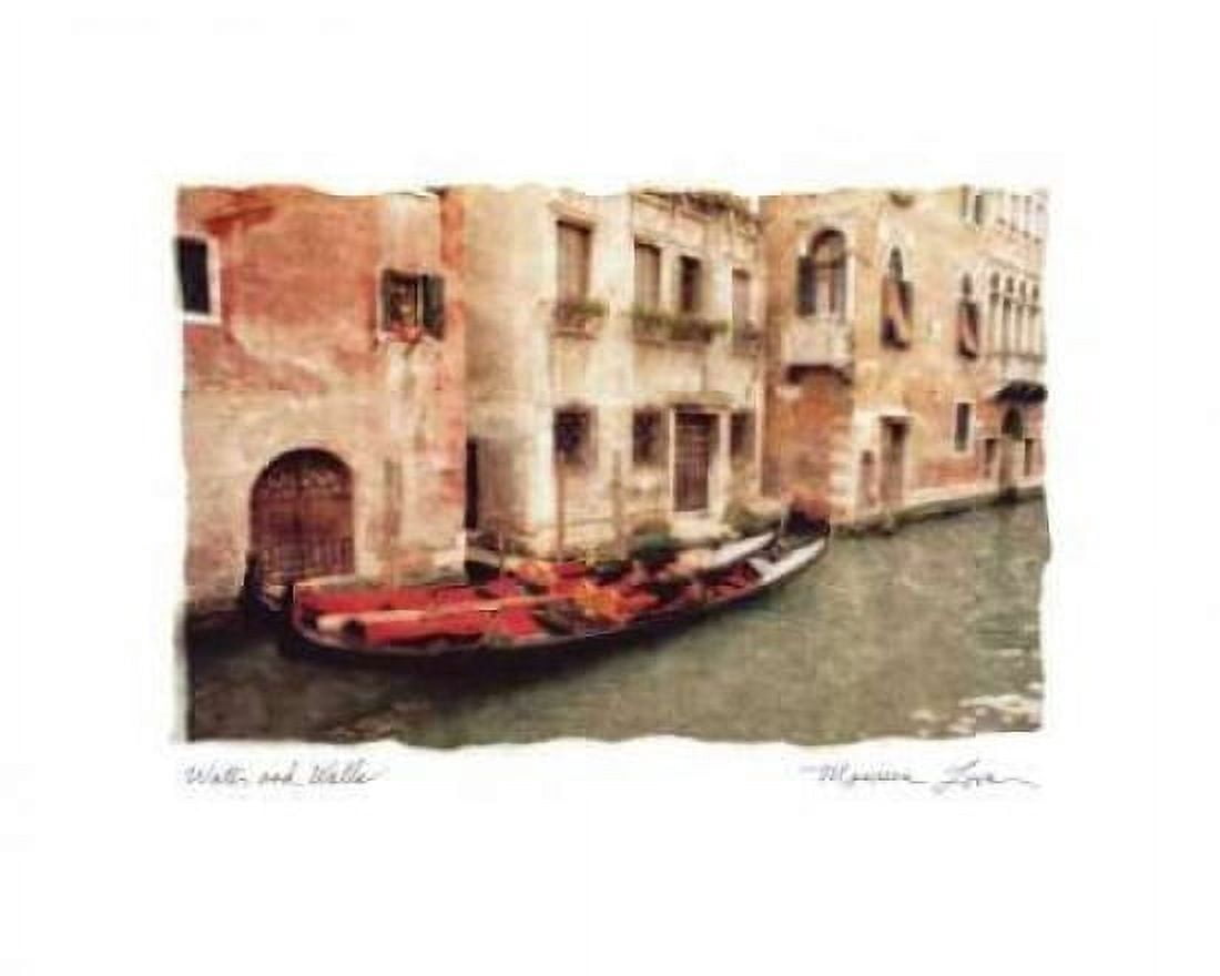 Water and Walls Canvas Art - Maureen Love (24 x 30)