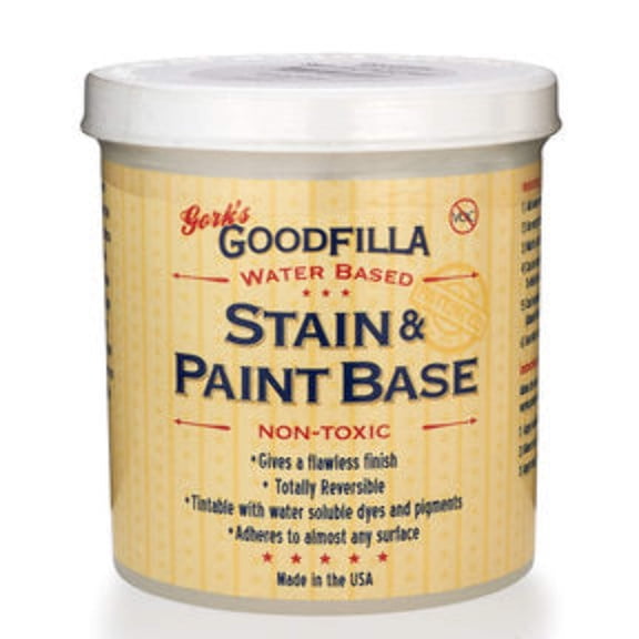 Water-based Gel-Stain and Paint Base Size: PINT