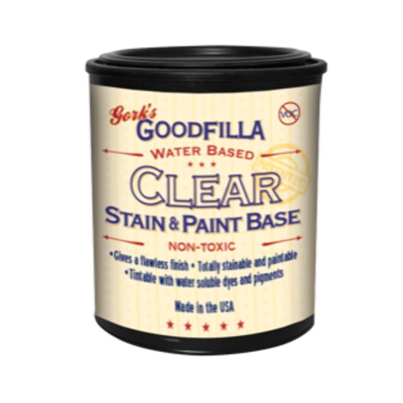 Water-based Gel-Stain and Paint Base Size: PINT