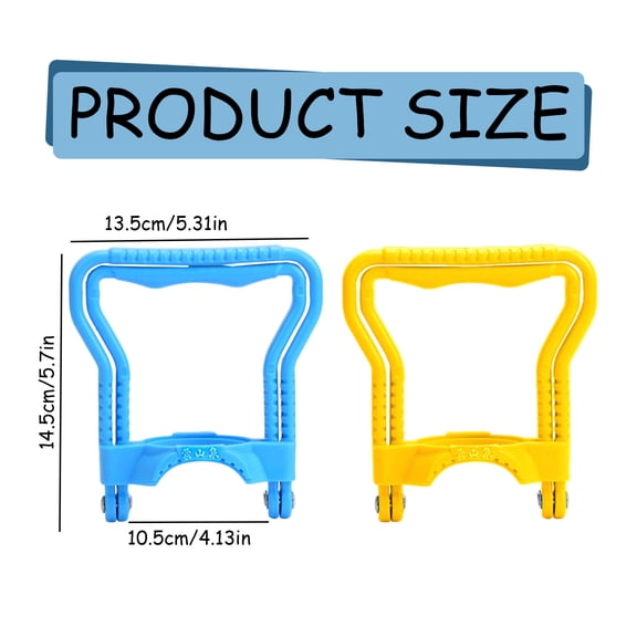 Water bottle handle with ergonomic grip for easy carrying jug