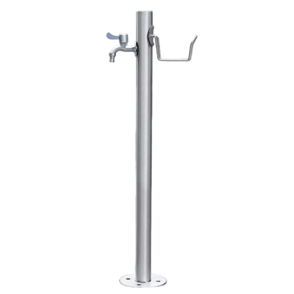Water column garden with tap, 304 stainless steel frost-resistant outdoor tap tap columns for watering and cleaning the garden
