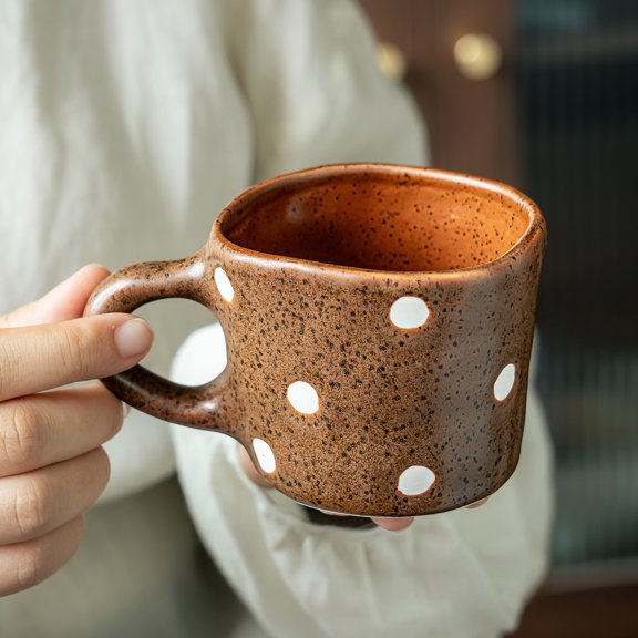 Water cup household retro style ceramic coffee cup creative cup tea cup